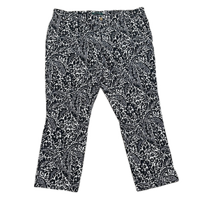 Lauren Ralph Lauren Plus Size Floral Print Pants Size 16